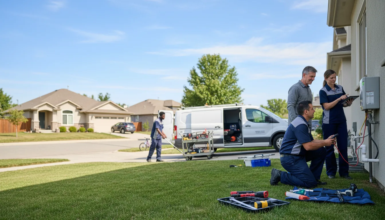 Tankless water heater service in Mecca, CA